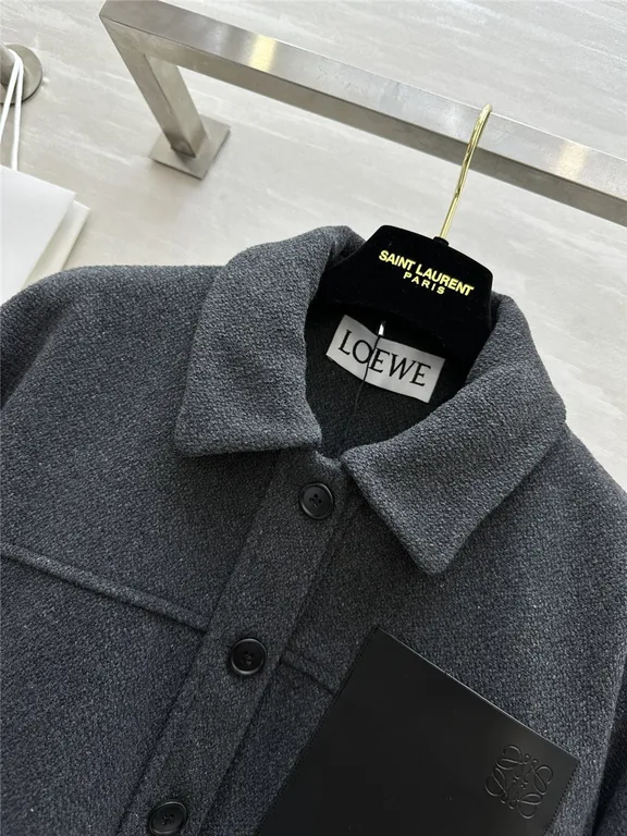 Loewe wool lapel coat